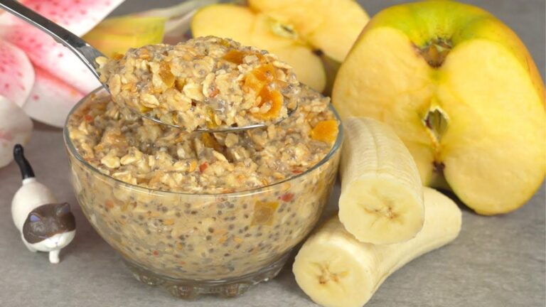 Schudnij 2 kg z pysznym deserem z płatków owsianych i banana! Odkryj przepis!